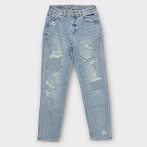 American Eagle Stretch Mom Jean Distressed Size 4